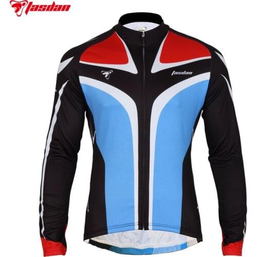 Tasdan Cycling Wear Cycling Clothes Cycling Jersey Long Sleeve Bike Tops Shirt Mens Clothing Sport Wear