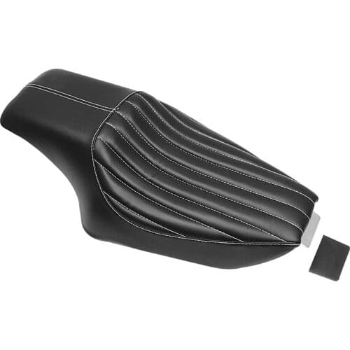 Motorcycle Driver Front Rear Passenger Seat Two Up Seat Bench Rear Cushion for Harley XL883 1200 X48 2004-2017