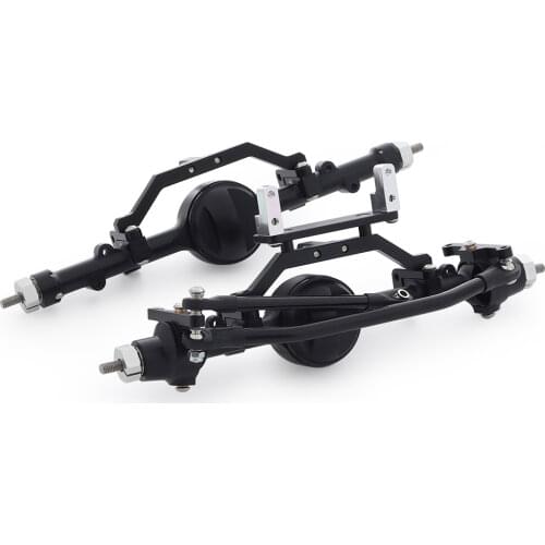 CNC Aluminum Alloy Axle Front and Rear for 1/10 RC Crawler Car RC4WD Gelande II TF2 D90 D110 Yota II