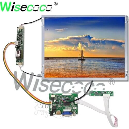 For pc notebook industrial 12.1 inch anti glare lcd screen 800*600 with HDMI VGA 50 pin TTL output driver board