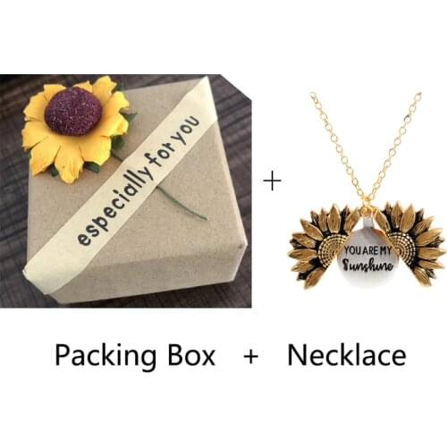 Vintage Sunflower Long Pendant Necklace Bohemia Long Chain Glod Carve Letter Open Double-layer Jewelry Women Wedding Necklace