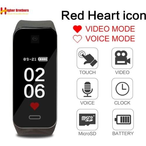 1080P Smart Small Digital Mini Camera DV Video Voice Recorder Hidden Sports Bracelet Micro Cam Night Vision Secret Camcorder