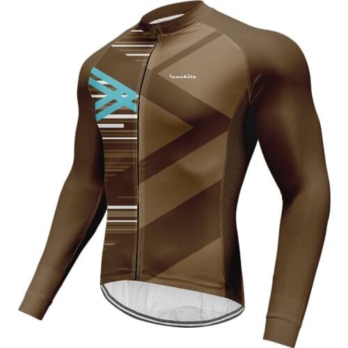 2019 Autumn Long Sleeve Cycling Jerseys Professional Mountain Road Road MTB Men Team Competition Bicycle Clothing
