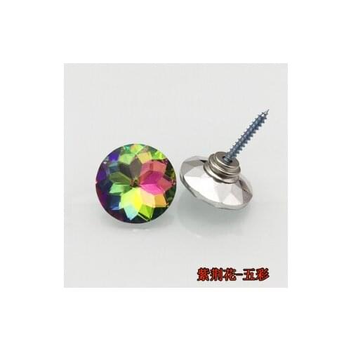 A11 20MM Crystal glass soft bag crystal button sofa bedside KTV background wall drill button decorative button DIY button