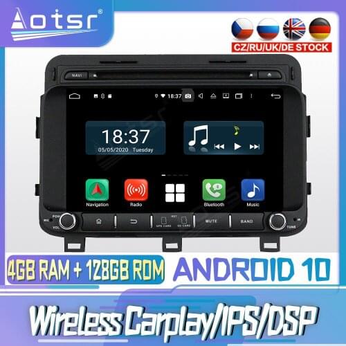 Android 10 PX6 128G For KIA K5 OPTIMA 2013 2014 2015 DVD GPS Navigation Auto Radio Stereo Video Multimedia Player HeadUnit 2din