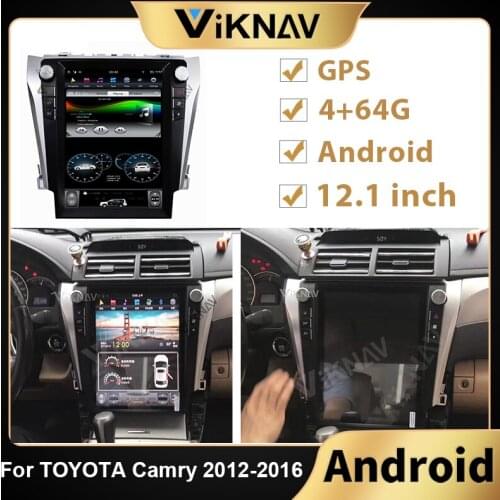 Android car GPS Radio stereo car multimedia player For TOYOTA Camry 2012 2013 2014 2015 2016 GPS navigation