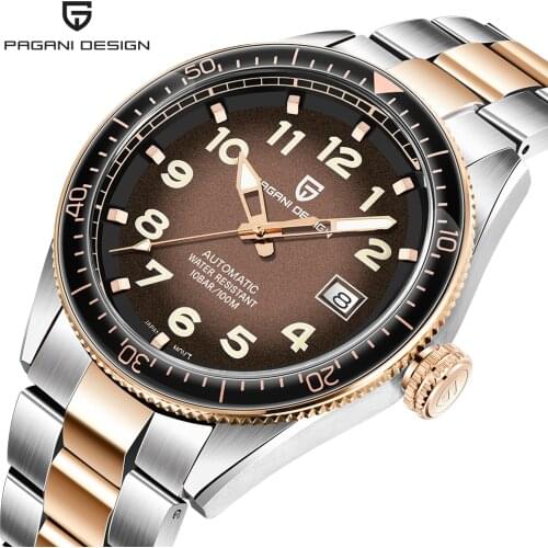 PAGANI Design Men Watch 2020 Luxury Business Sport Mechanical Wristwatch Brand Men Watches Automatic Stainless Steel Waterproof