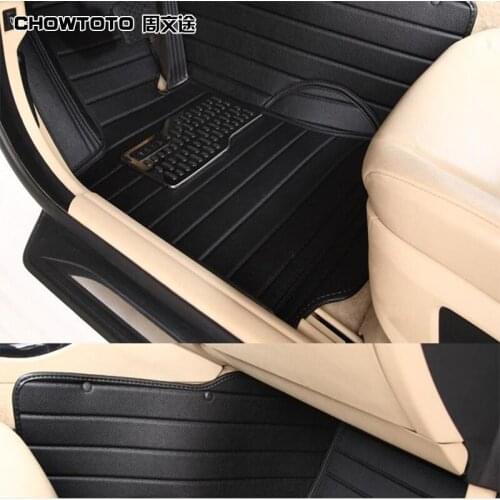 CHOWTOTO AA Special Floor Mats For Honda Odyssey 7seats Durable Waterproof Leather Car Rugs For Odyssey