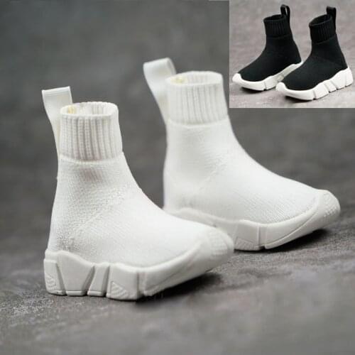 D03-P004 children handmade toy uncle 1/3 1/4 Doll Accessories BJD/SD doll shoes Casual shoes sports socks shoes 1 pair