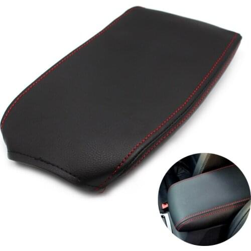 For VW Golf 6 MK6 2010 2011 2012 2013 Car Center Control / Door Handle Armrest Panel Microfiber Leather Cover Decor