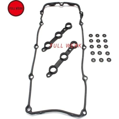 Valve Cover Gasket Set 15-Pieces Grommets fits BMW E46 325 328 330 525 528 X5 1pc 11129070990
