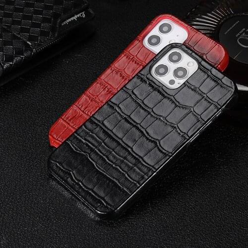 LANGSIDI Leather case for iphone 12 Pro Max Genuine leather covers for iphone 12 mini XS MAX XR 8 plus 11 pro max luxury covers