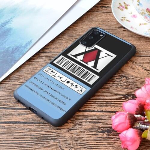 For Samsung Galaxy Hxh Hunterxhunter License Print Soft Matt Phone Case