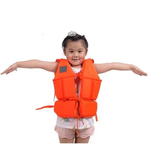 Foam child life jacket with whistle swimwear reservoir inflatable boat first aid at 9018