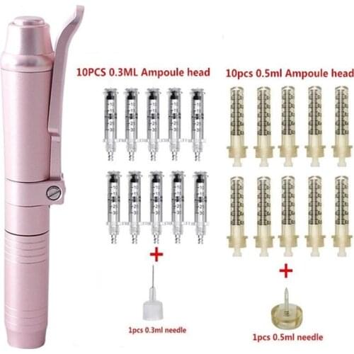 2020 new High Pressure Hyaluronic Acid Pen High density metal For Anti Wrinkle Lip injection hyaluron gun atomizer hyaluron pen