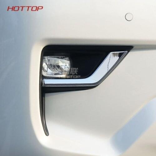 TopUnion Front Fog Lamp Light Trim For Toyota Land Cruiser Prado FJ 150 Accessories 2018