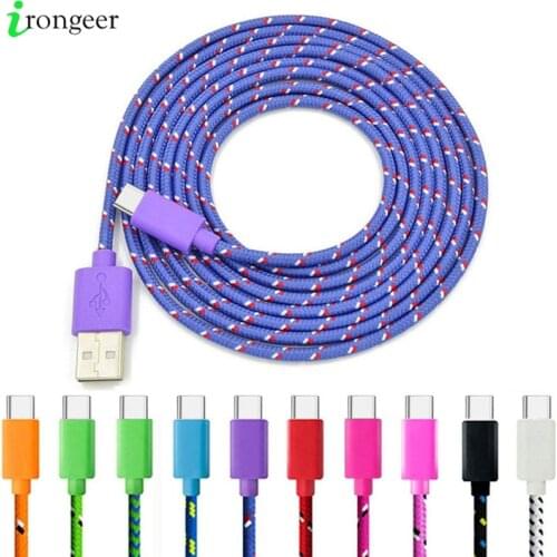 USB Type C Fast Charging usb c Cable Type-c data Cord Phone Charger For Xiaomi mi note 10 pro Huawei Mate 30 USB Charger Cables