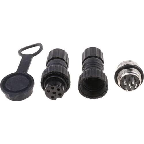 GX16 Waterproof Aviation Connector Plug Socket Sensor Encoder 2/3/4/5/6 Pin New