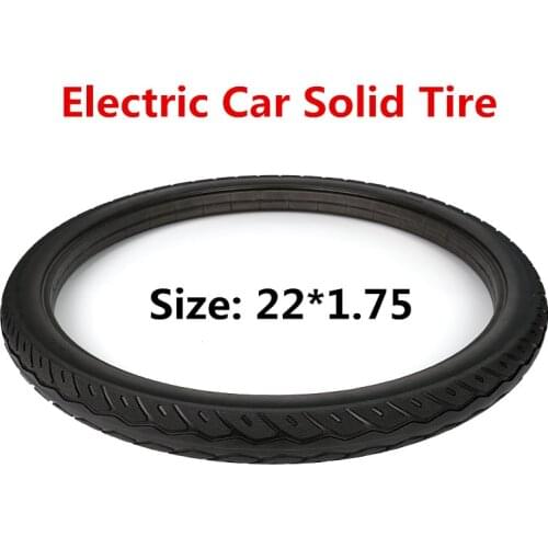 High Quality 22 Inch Electric Bike Solid Tire Free Inflatable Tyre 22X1.75 for 22 Inch Without Inner Tube Bicycle Tyres 22 Inch