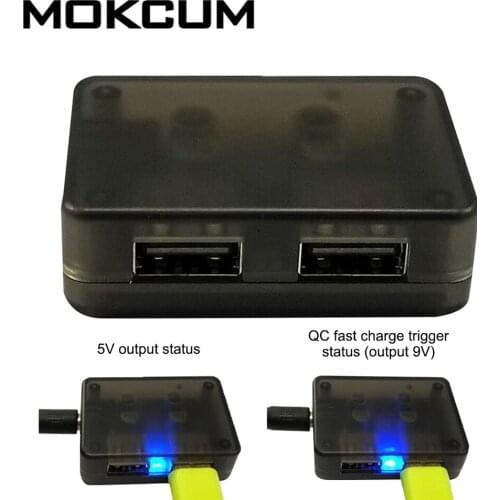 Dual USB Charging Module DC 6V-30V To 3V-12V DC-DC Step-Down Module QC3.0 Dual USB Fast Charging Module for Car Phone