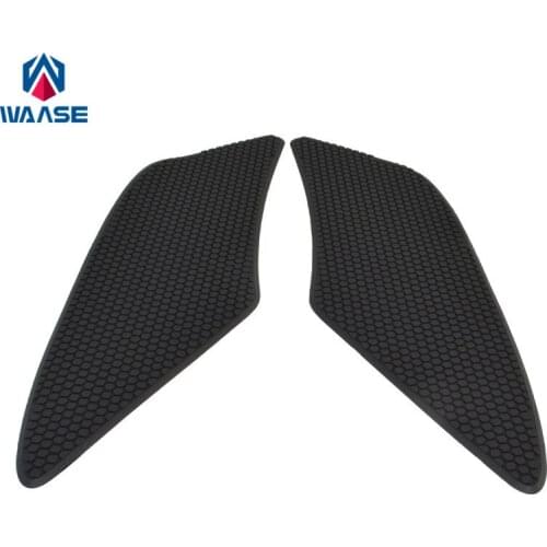 Waase Motorcycle Tank Pad Protector Sticker Decal Gas Knee Grip Tank Traction Pad Side For Yamaha YZF R6 2017 2018 2019 2020
