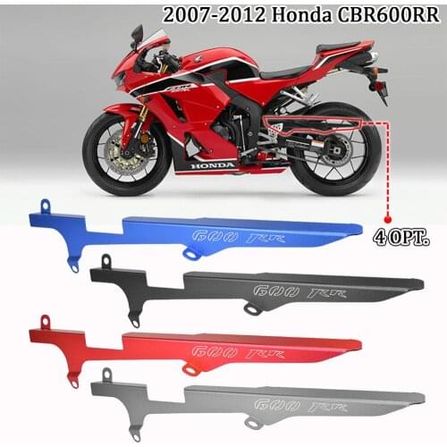 CBR600RR CNC Chain Belt Sprocket Guard Protector Decoration Cover for 2007-2012 Honda CBR 600RR Motorcycle Accessories 2008 2010