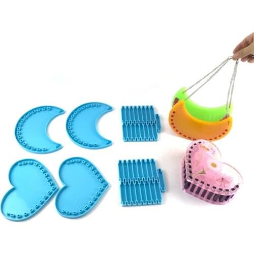 Handbag Epoxy Resin Mold Tote Bag Silicone Mould DIY Crafts Flower Plant Pot Ornaments Decorations Casting Tools