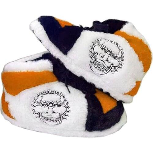 Winter Warm Ladies Cotton Shoes EU One Size Unisex (36-43) Cute Plush Couple Slippers Non-Slip Home Bedroom Floor Sneakers Men