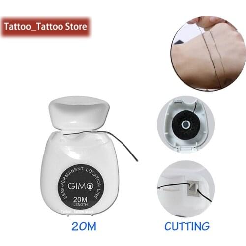 10m Tattoo thread Eyebrow Marker thread Tattoo Brows Point Pre Inked Brow Tattoo Pre-Inked Mapping String Eyebrow Thread makeup