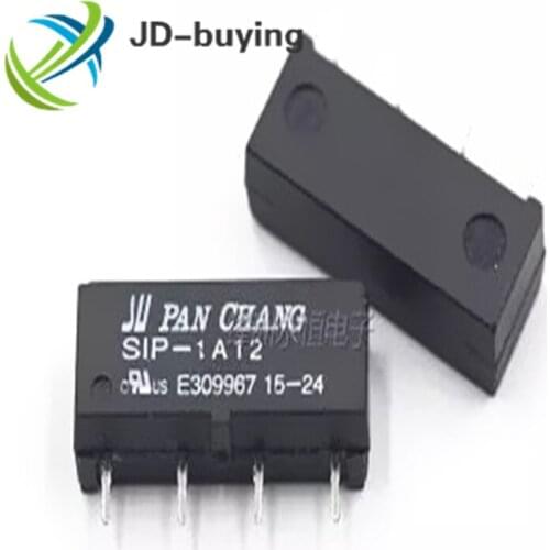 100PCS/lot Reed Relays SIP-1A05 SIP-1A12 SIP-1A24 1A 4PIN A group of normally open