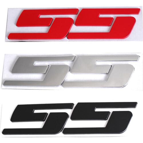 1x 3D Alloy SS Emblem Car Exterior Decoration Badge Decals for Chevrolet Camaro