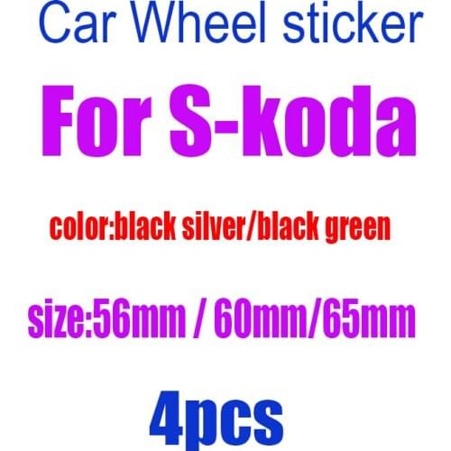 4pcs 3D 56mm 60mm 65mm newest car sticker Wheel Center Hub sticker Rim Creative badge covers decoration sticker accessories SKD
