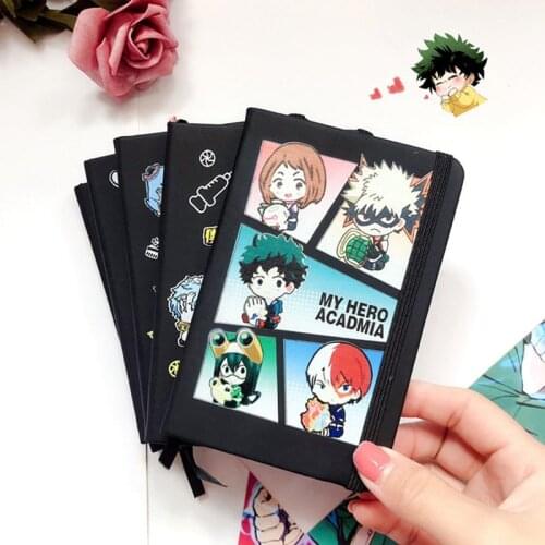 Anime My Hero Academia Notebook Notepad Student Memorial Gift Diary Birthday Gift