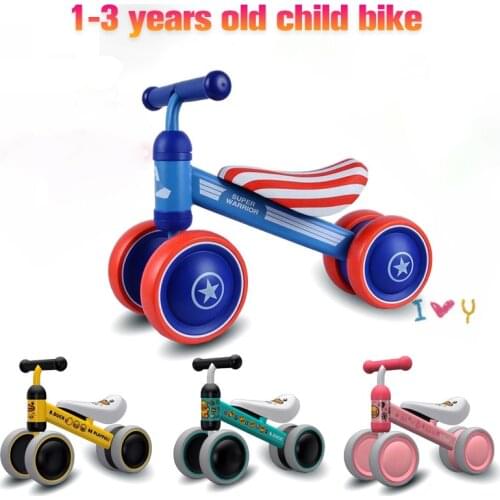 Balance Baby Walker Bike Children Ride on Toy Gift for Children 1-3 Years Old for Learning Ride Scooter