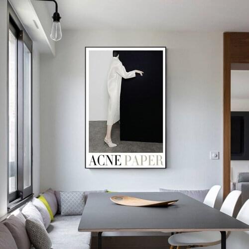 Black And White Abstract Woman model Print And Posters Wall Art Canvas Paintings Picture For Bedroom Room Modrem Home Dercor