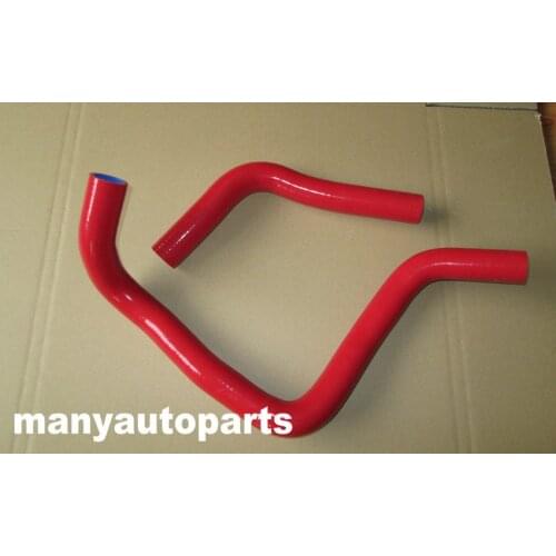FOR HONDA CIVIC SI-R/VTi EK4/EK9/EM1/EG6 VTEC B16 SILICONE RADIATOR/COOLANT HOSE KIT RED