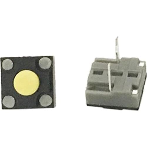 2pcs Micro Switch 6*6*4.3 mm Square Silent Switch Button Mouse DIP Microswitch Tact Switch