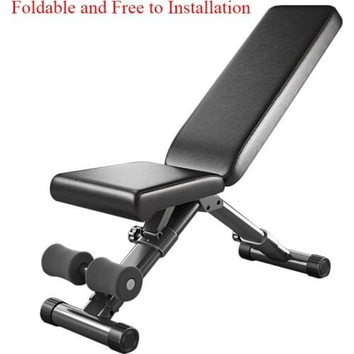 Multi-functional Sit-ups Fitness Equipment Supine Board Abdominal Muscles Bench Press Dumbbell Bench For Home