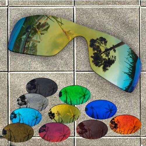 Polarized Sunglasses Replacement Lens for-Oakley Batwolf Frame 100% UV Protection Good Fitness - Many Choices