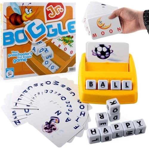 Remember Word Game Learn Word Lettered Collocation Happy Learning English Early Childhood Educational Toy
