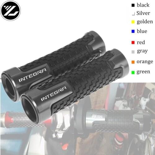 Handle 7/8"22mm Motorcycle handlebar grips & handle bar ends hand cap for Integra 750 DCT Integra750 800 2014-2018 2015 2016