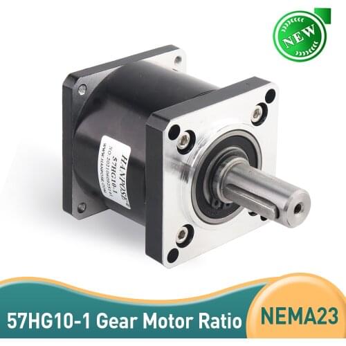 Neam23 Stepper Motor High precision 57 reduction motor ratio 10-1 5-1 Planetary Gearbox OSM Geared 57HG10-1 For CNC 3D Printer