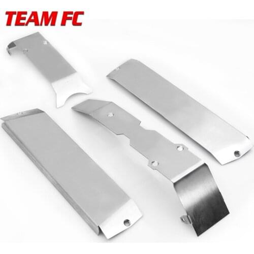 Teamfc Chassis Protection for Summit / E-Revo Armor /Protection board General Armor Chassis Metal Protection Board S129