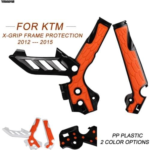 Motorcycle X-Grip Frame Protection Guard Cover For KTM EXC 125 200 250 300 2012-2016 EXC-F 250 350 450 500 520 2012-2016 Dirt MX