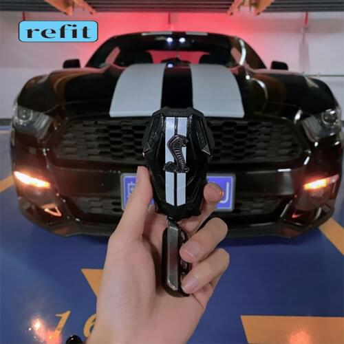 Car Key Protective Shell Poison Blade Shell For 15-17 Ford Mustang GT500 Mech Key Shel