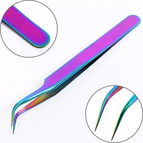 1Pc Chameleon Stainless Steel Tweezer Nail Sticker Rhinestone Picker Manicure Nail Art Tool