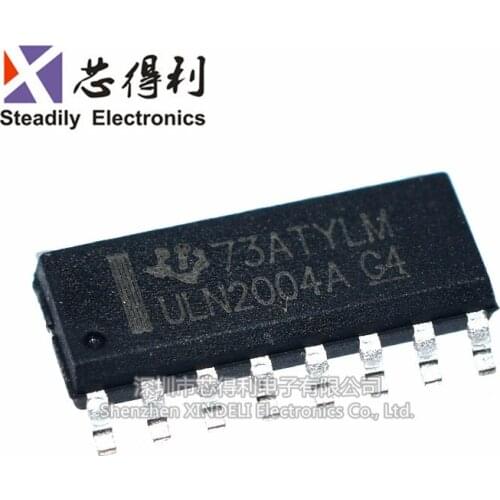 10pcs/lot New Uln2004 Uln2004a Uln2004adr Sop-16 Darnington Transistor Matrix