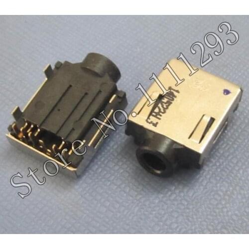 10pcs/lot MIC Headphone Audio Jack Connector for Samsung NC110 N120 N130 N140 N145 N220 N310 700G7C QX410 QX411 etc Phone Jack