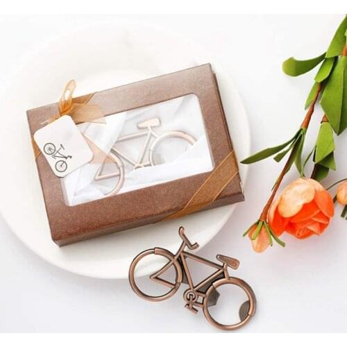 12 Pcs Bicycle Bottle Opener for Wedding Party Souvenir Gift Metal Beer Bottle Opener Party Favors Gifts Antique Bronze