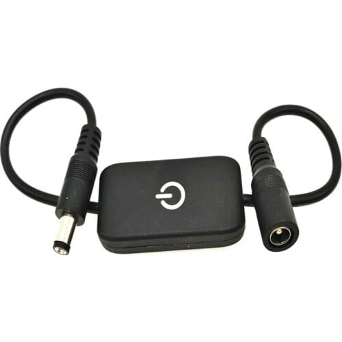 50pcs/lot DC12-24V 3A Touch LED Dimmer switch Adjustable Brightness Controller for Strip luces bar panel light cabinet light